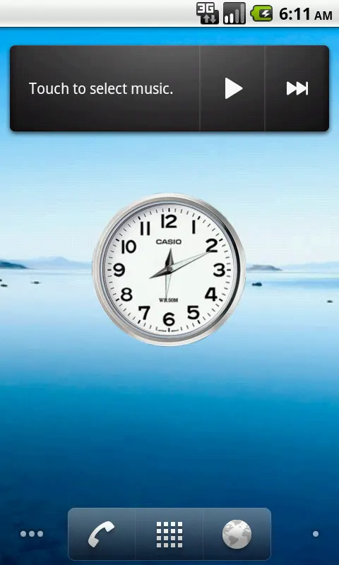 Clock Widget — screenshot 1